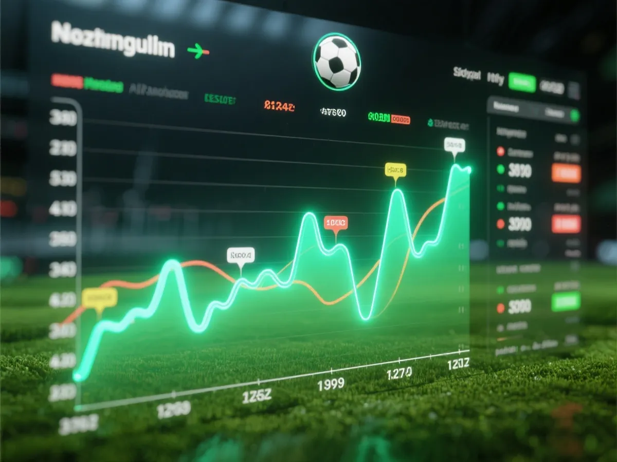 赔率变化与冷热趋势可视化示意图